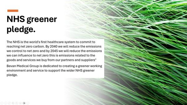 greener pledge